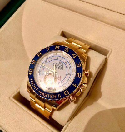 Rolex Yacht-master Ii Documentos Caja Nuevo