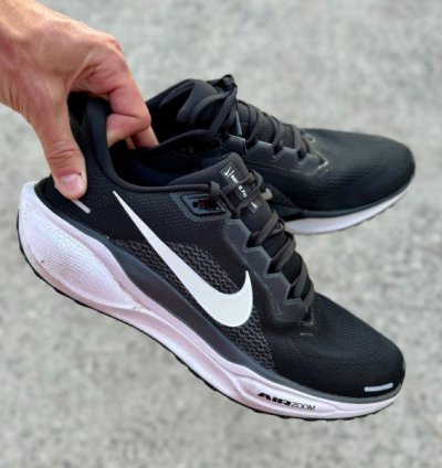 Nike Air Pegasus 41 Black White Running Shoes