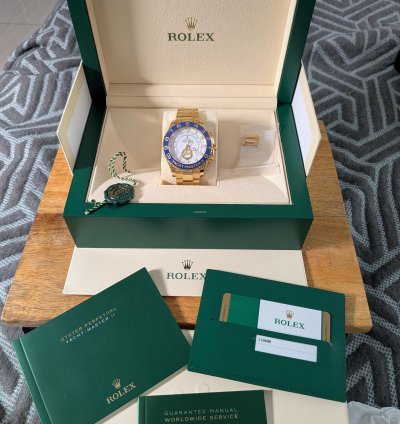 Rolex Yacht-master Ii Full Set In Box As New Condition