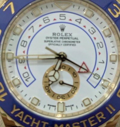 Rolex Yacht-master Ii Full Set In Box As New Condition