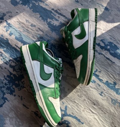 Vintage 2004 Nike Dunk Low Celtic