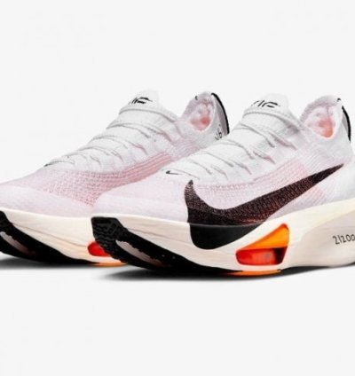 Nike Air Zoom Alphafly 3 Prototype White Running Shoes