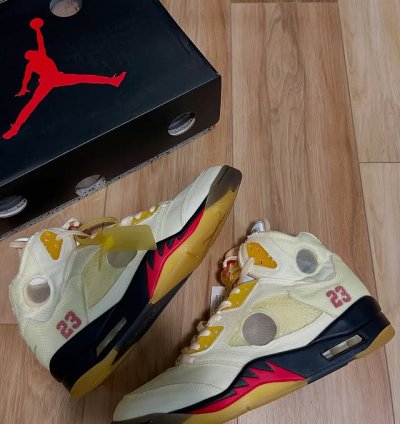 Air Jordan 5 Retro sail