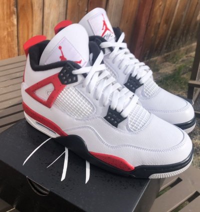 Air Jordan 4 Retro red Cement 2023