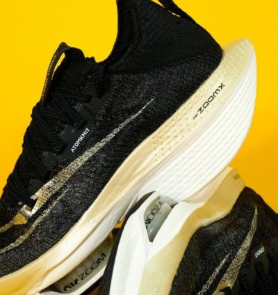 Nike Air Zoom Alphafly Next 2 Black Gold Running Shoes