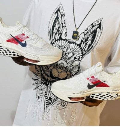 Nike Air Zoom Alphafly Next 2 Proto White Running Shoes