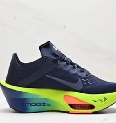 Nike Air Zoom Alphafly Next 3 Navy Volt Running Shoes