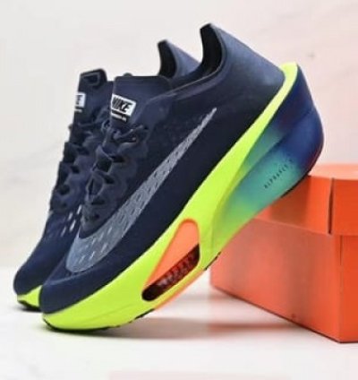 Nike Air Zoom Alphafly Next 3 Navy Volt Running Shoes