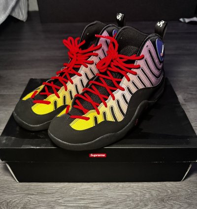 Supreme Air Bakin Black Gradient