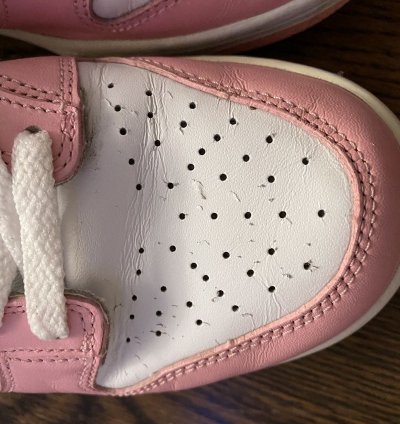 Vintage 2005 Nike Dunk Low Real Pink White-pink