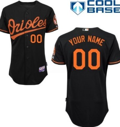 Baltimore Orioles Customized Black Jersey