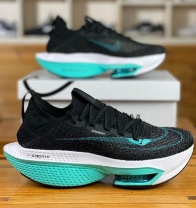 Nike Air Zoom Alphafly Next Original Black White Moon Running Shoes