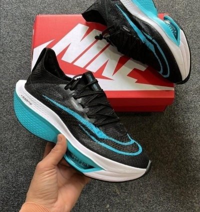 Nike Air Zoom Alphafly Next Original Black White Moon Running Shoes