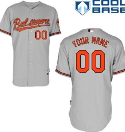 Baltimore Orioles Customized Gray Jersey