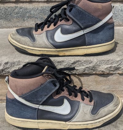 Vintage 2008 Nike Dunk Pro Sb High 305050-015 Size 13