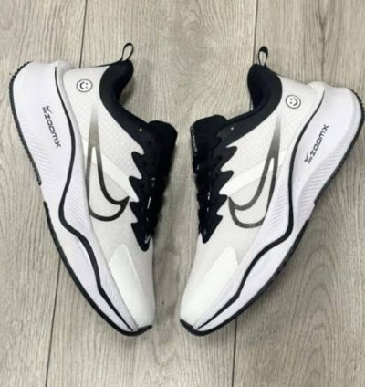 Nike Air Zoom X Smiley White Black Running Shoes