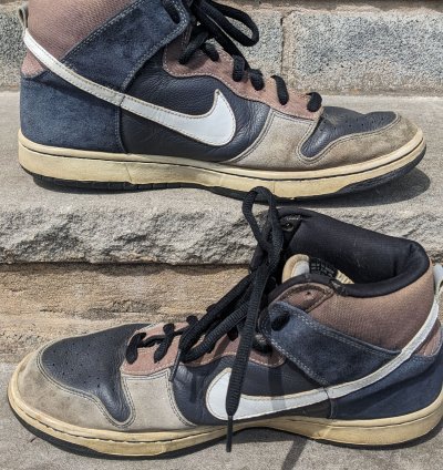 Vintage 2008 Nike Dunk Pro Sb High 305050-015 Size 13