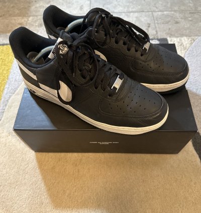 Supreme Comme Des Garcons Shirt Air Force 1 Low Black