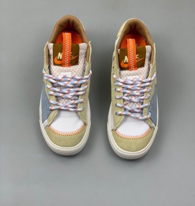Nike Blazer Low 77 Jumbo Sail Alabaster Celestine Blue Sneakers