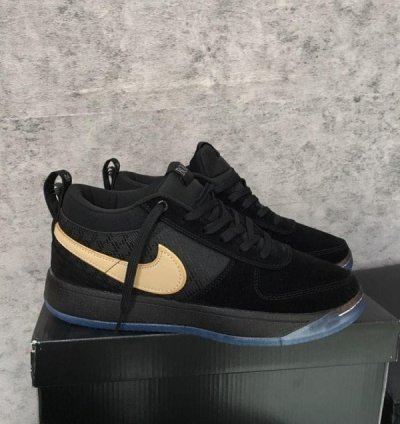 Nike Book 1 Gold Blue Sneakers
