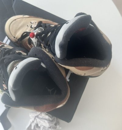 Supreme Jordan 5 Retro Desert Camo Us10 5