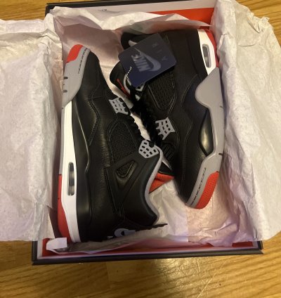 Air Jordan 4 Retro Bred Reimagined