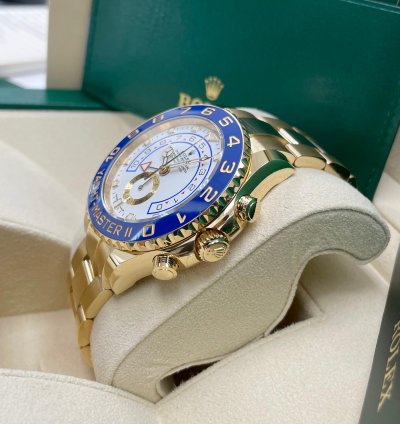 Rolex Yacht-master Ii New 116688 Yacht-master Ii Yellow Gold 44mm White Dial Ceramic Bezel