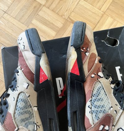 Supreme Jordan 5 Retro Desert Camo Us10 5