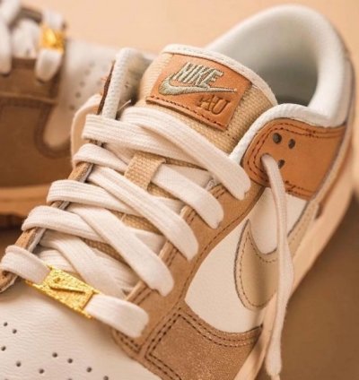 Nike Dunk Low Australia White Brown Sneakers