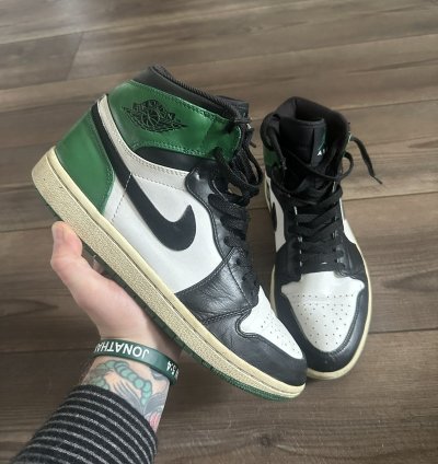 Vintage 2009 Air Jordan Retro 1 Dmp Boston Celtics Rare