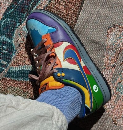 Nike Dunk Low What The Super Mario Sneakers