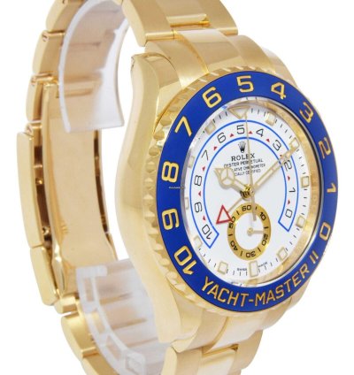 Rolex Yacht-master Ii New Yacht-master Ii 18k Yellow Gold Blue Ceramic Bezel 23 116688