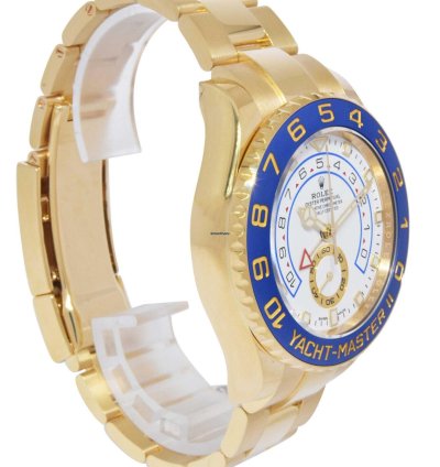 Rolex Yacht-master Ii New Yacht-master Ii 18k Yellow Gold Blue Ceramic Bezel 23 116688