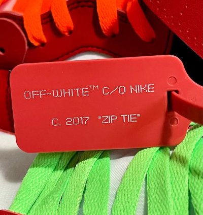 Off-white X Air Jordan 1 Retro High Og chicago