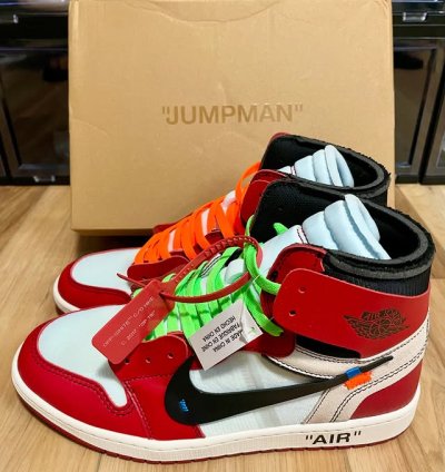 Off-white X Air Jordan 1 Retro High Og chicago