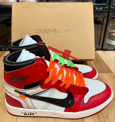 Off-white X Air Jordan 1 Retro High Og chicago
