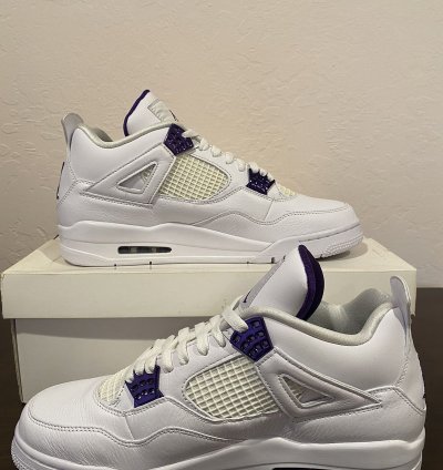 Air Jordan 4 Retro Purple Metallic