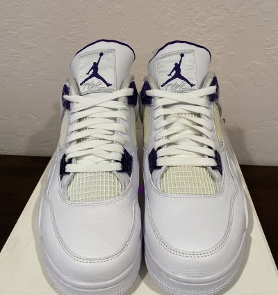 Air Jordan 4 Retro Purple Metallic