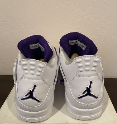Air Jordan 4 Retro Purple Metallic