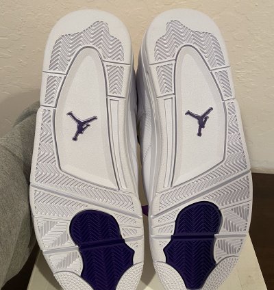 Air Jordan 4 Retro Purple Metallic