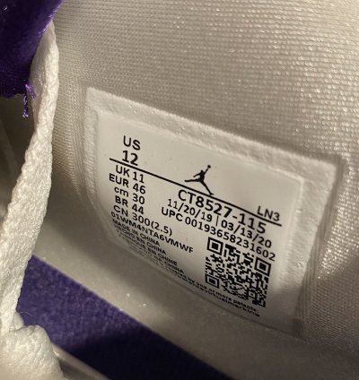 Air Jordan 4 Retro Purple Metallic