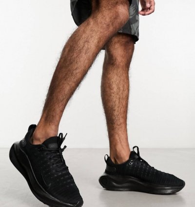 Nike React X Infinity Run 4 All Black Running Shoes