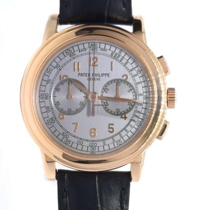 Patek Philippe Chronograph 5070 18k Rose Gold Chronograph Mens Watch Box Papers 05 5070r