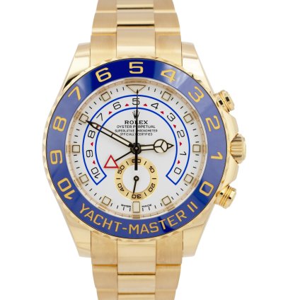 Rolex Yacht-master Ii Papers Rolex Yacht-master Ii New Merc Hands 18k Yellow Gold 44mm 116688 Box