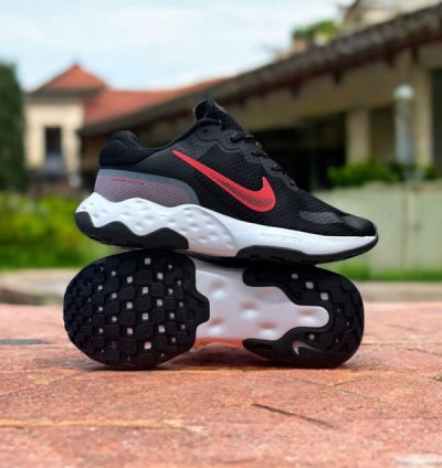 Nike Renew Ride 3 Black Running Shoes