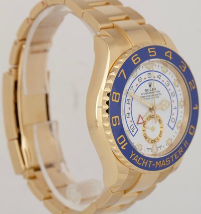 Rolex Yacht-master Ii Papers Rolex Yacht-master Ii New Merc Hands 18k Yellow Gold 44mm 116688 Box