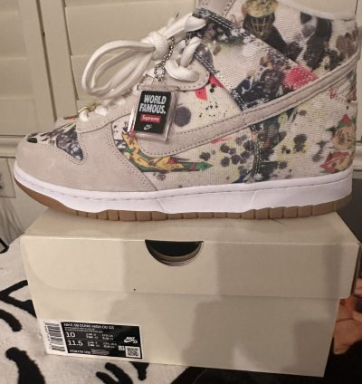 Supreme Nike Sb Dunk Hi