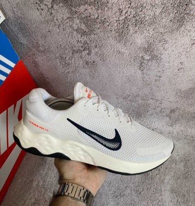 Nike Renew Ride 3 White Running Shoes