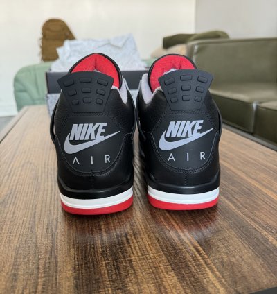 Air Jordan 4 Retro Reimagined Bred Leather