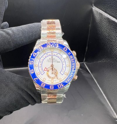 Rolex Yacht-master Ii Rose Gold Steel 44mm